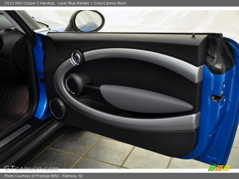 Laser Blue Metallic / Grey/Carbon Black 2010 Mini Cooper S Hardtop