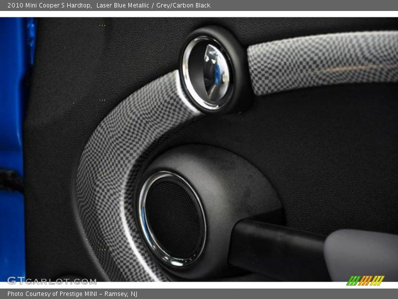 Laser Blue Metallic / Grey/Carbon Black 2010 Mini Cooper S Hardtop