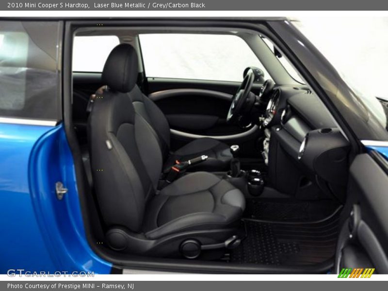 Laser Blue Metallic / Grey/Carbon Black 2010 Mini Cooper S Hardtop