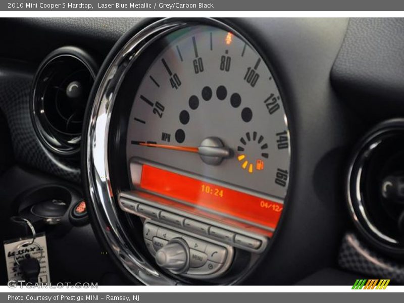 Laser Blue Metallic / Grey/Carbon Black 2010 Mini Cooper S Hardtop