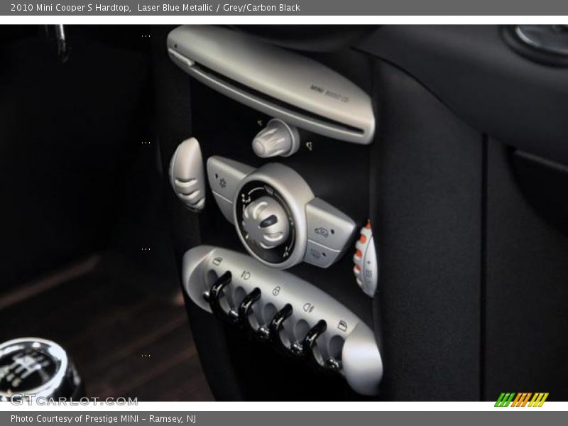 Laser Blue Metallic / Grey/Carbon Black 2010 Mini Cooper S Hardtop
