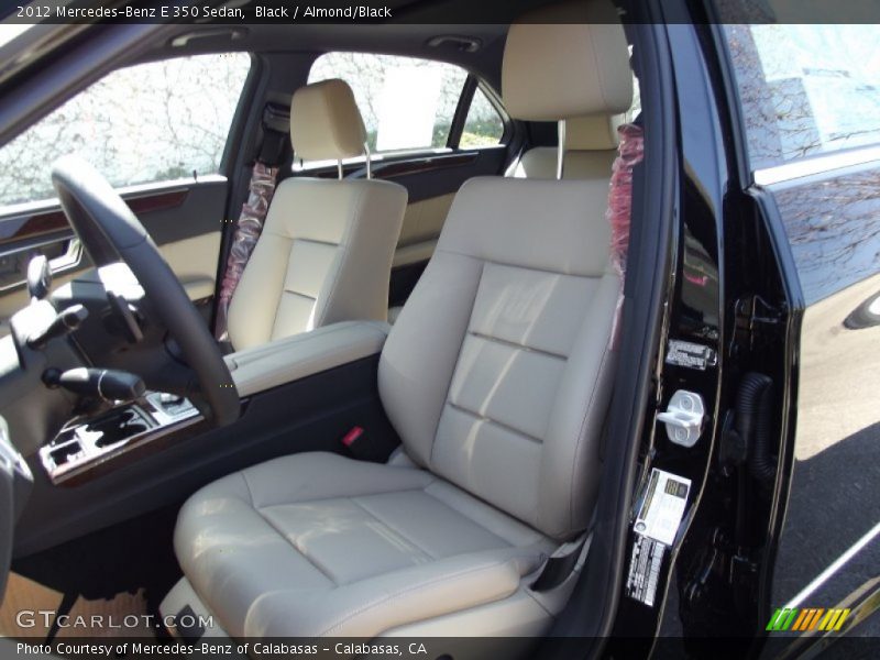 Black / Almond/Black 2012 Mercedes-Benz E 350 Sedan