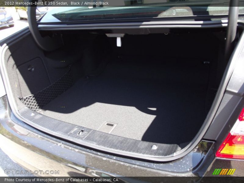 Black / Almond/Black 2012 Mercedes-Benz E 350 Sedan