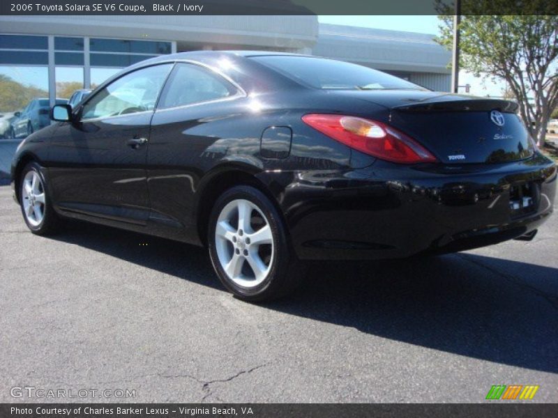 Black / Ivory 2006 Toyota Solara SE V6 Coupe