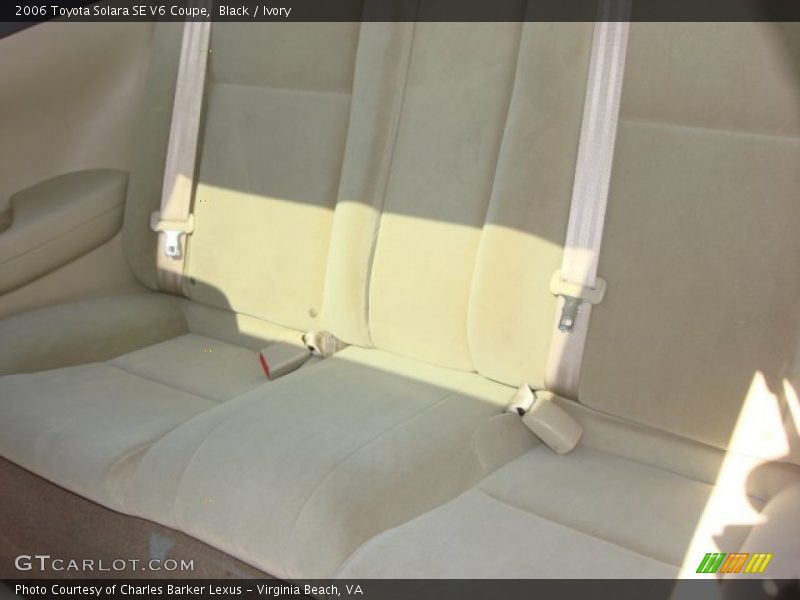 Black / Ivory 2006 Toyota Solara SE V6 Coupe
