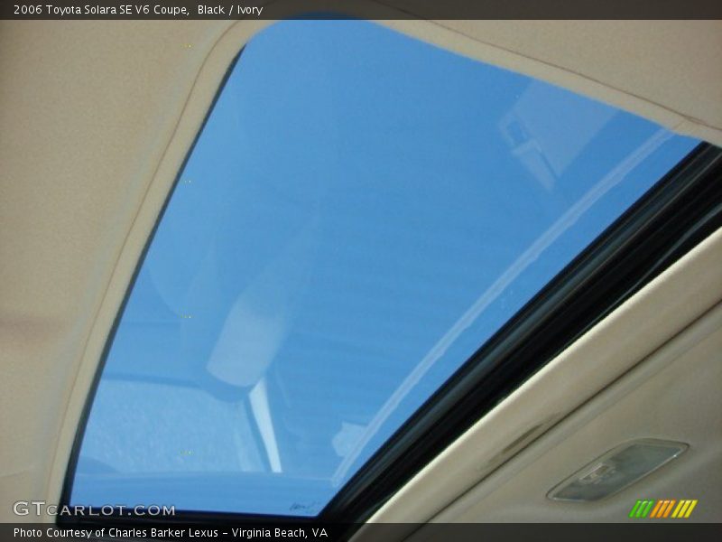 Black / Ivory 2006 Toyota Solara SE V6 Coupe