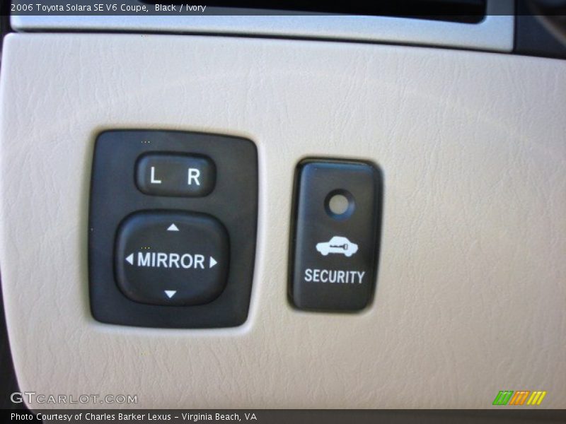 Black / Ivory 2006 Toyota Solara SE V6 Coupe