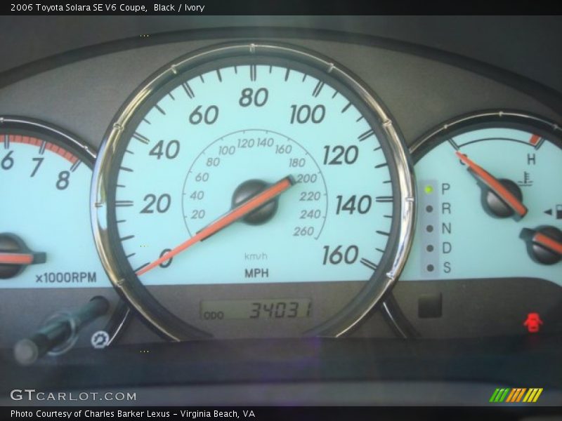 Black / Ivory 2006 Toyota Solara SE V6 Coupe