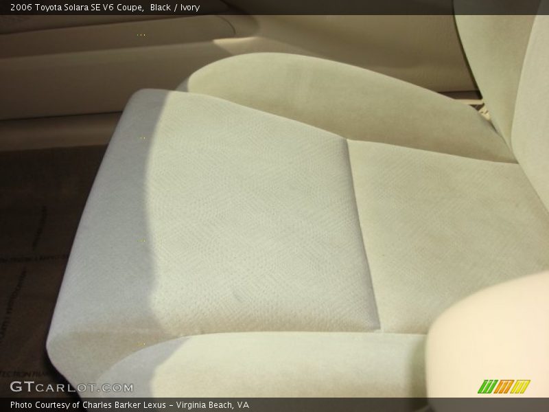 Black / Ivory 2006 Toyota Solara SE V6 Coupe