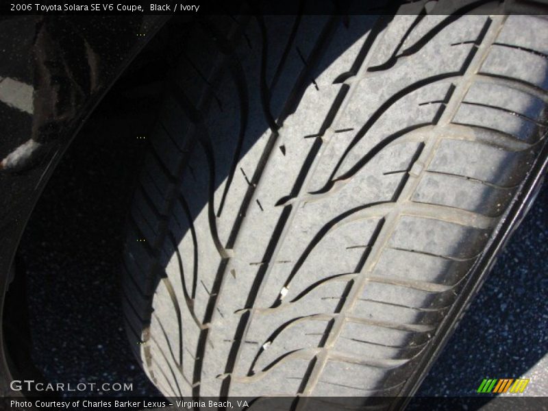 Black / Ivory 2006 Toyota Solara SE V6 Coupe