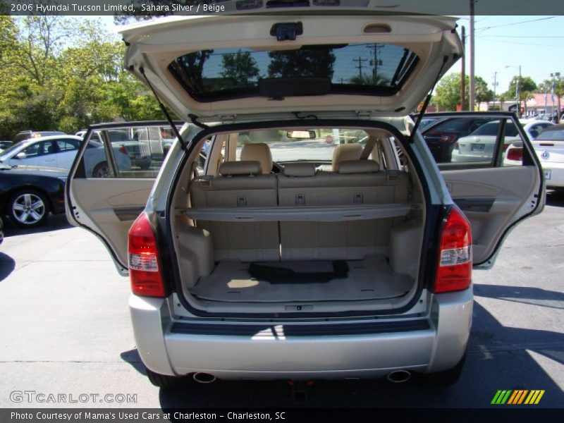 Sahara Silver / Beige 2006 Hyundai Tucson Limited