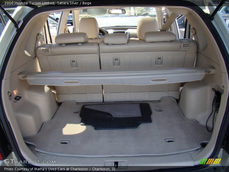 Sahara Silver / Beige 2006 Hyundai Tucson Limited