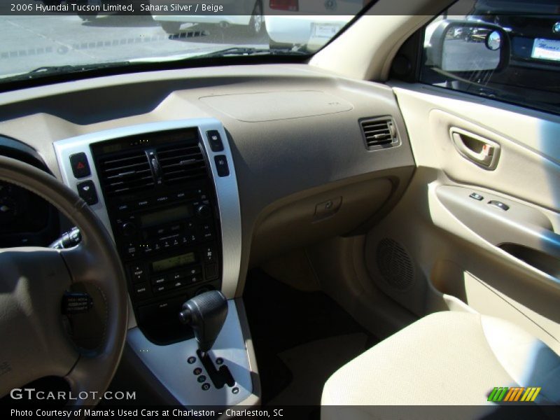 Sahara Silver / Beige 2006 Hyundai Tucson Limited