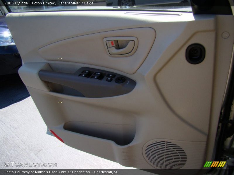 Sahara Silver / Beige 2006 Hyundai Tucson Limited