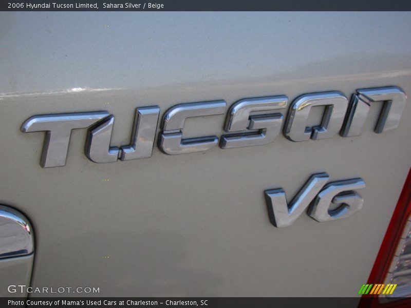 Sahara Silver / Beige 2006 Hyundai Tucson Limited