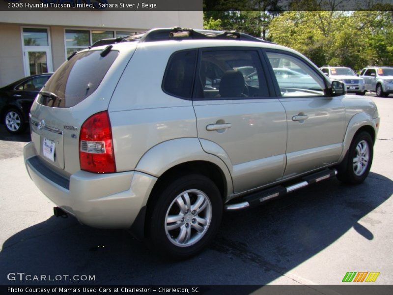 Sahara Silver / Beige 2006 Hyundai Tucson Limited