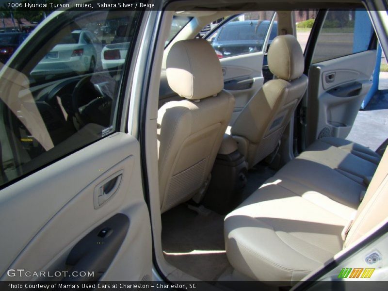 Sahara Silver / Beige 2006 Hyundai Tucson Limited