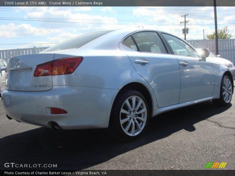 Crystal White / Cashmere Beige 2006 Lexus IS 250 AWD