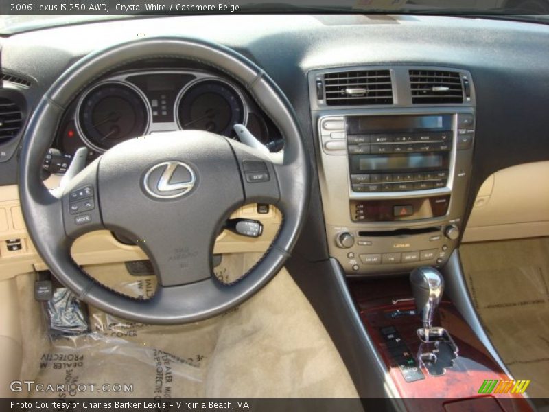 Crystal White / Cashmere Beige 2006 Lexus IS 250 AWD