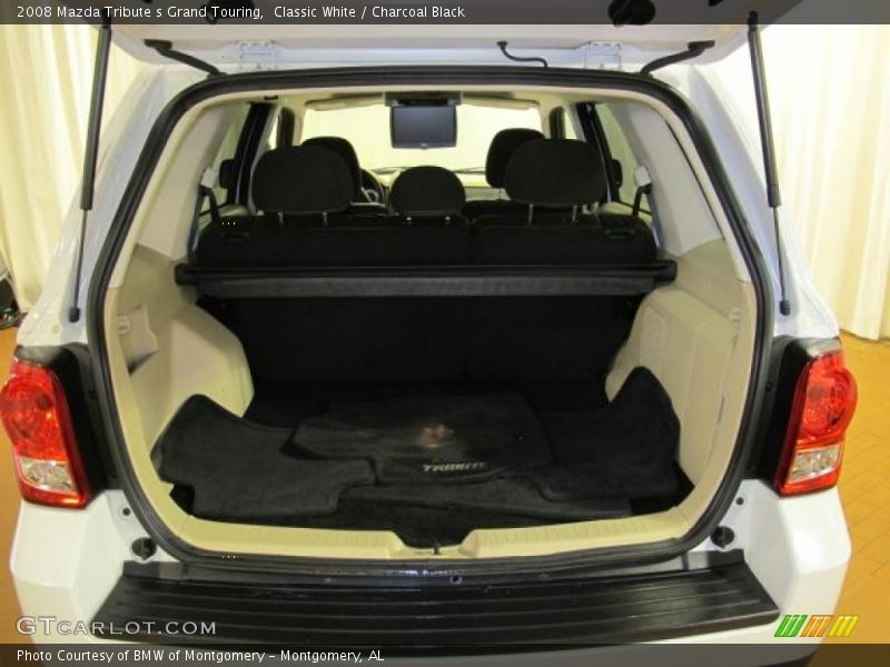 Classic White / Charcoal Black 2008 Mazda Tribute s Grand Touring
