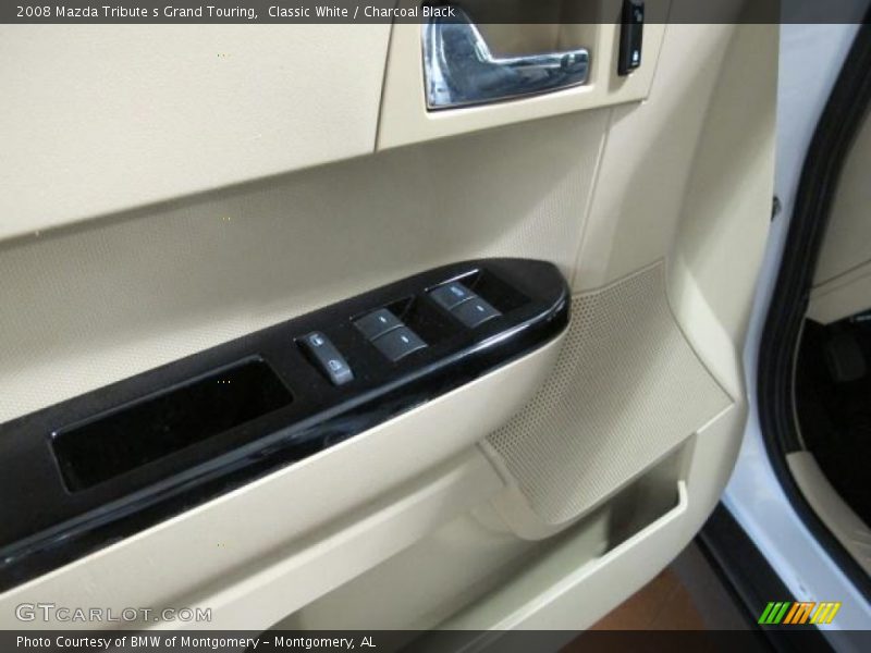 Classic White / Charcoal Black 2008 Mazda Tribute s Grand Touring