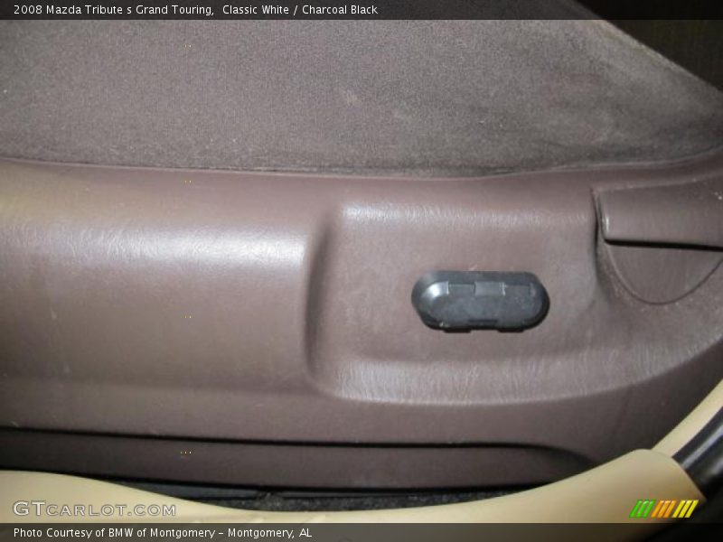 Classic White / Charcoal Black 2008 Mazda Tribute s Grand Touring