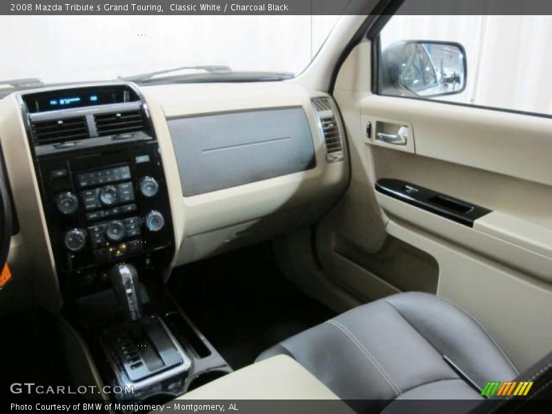 Classic White / Charcoal Black 2008 Mazda Tribute s Grand Touring
