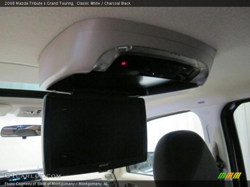 Classic White / Charcoal Black 2008 Mazda Tribute s Grand Touring