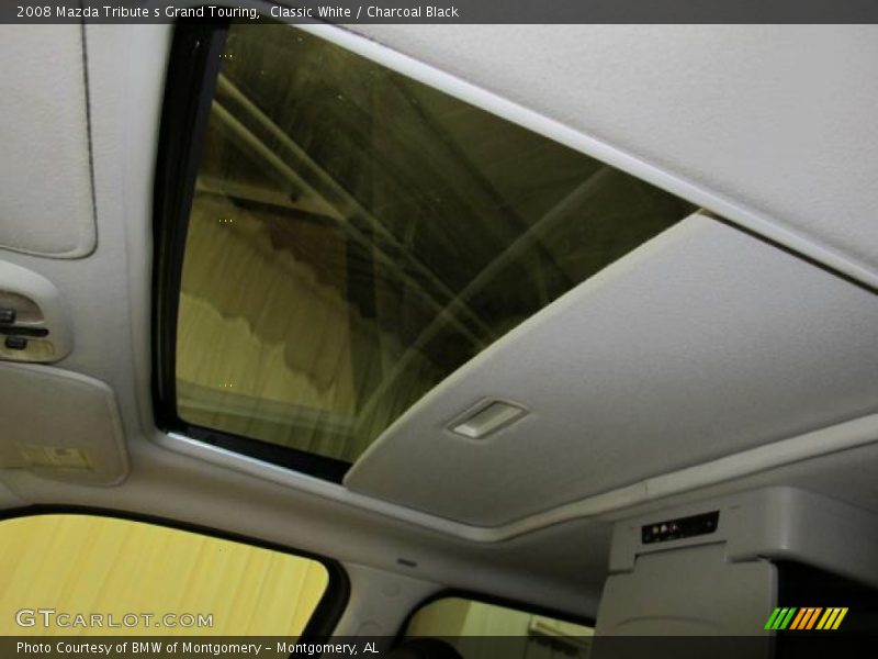 Classic White / Charcoal Black 2008 Mazda Tribute s Grand Touring