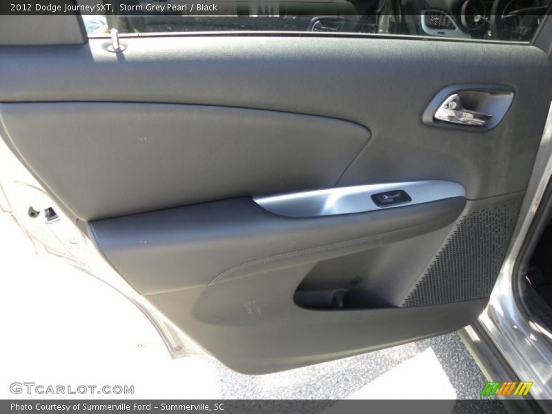 Storm Grey Pearl / Black 2012 Dodge Journey SXT