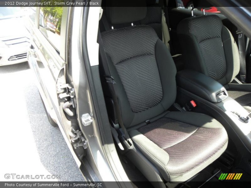 Storm Grey Pearl / Black 2012 Dodge Journey SXT