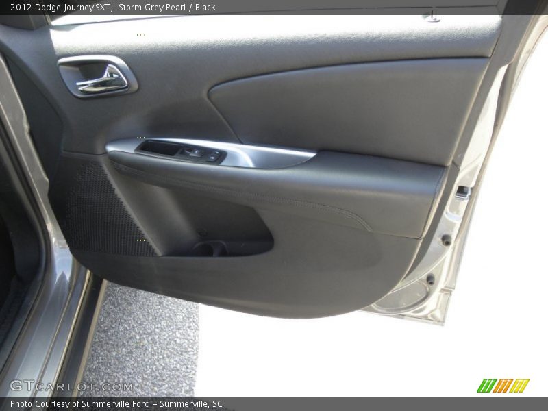 Storm Grey Pearl / Black 2012 Dodge Journey SXT