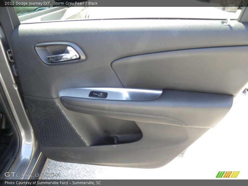 Storm Grey Pearl / Black 2012 Dodge Journey SXT