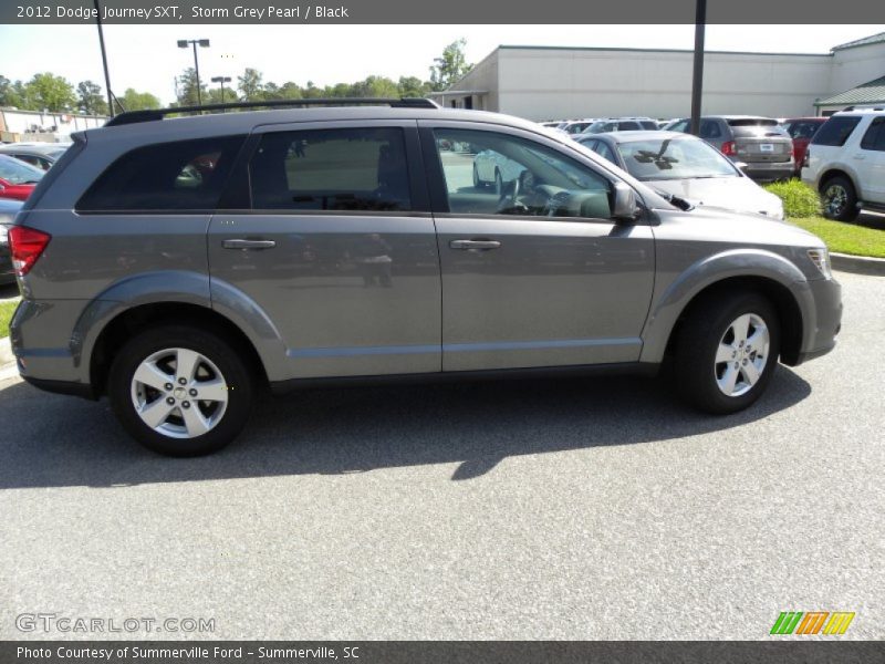 Storm Grey Pearl / Black 2012 Dodge Journey SXT