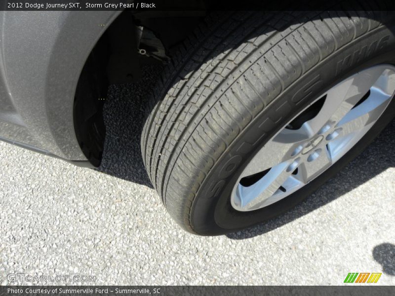 Storm Grey Pearl / Black 2012 Dodge Journey SXT