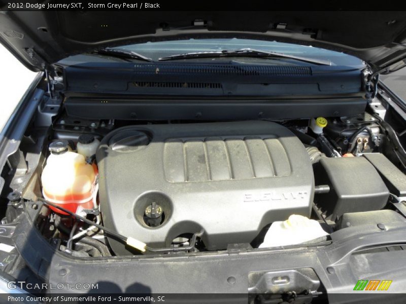 Storm Grey Pearl / Black 2012 Dodge Journey SXT