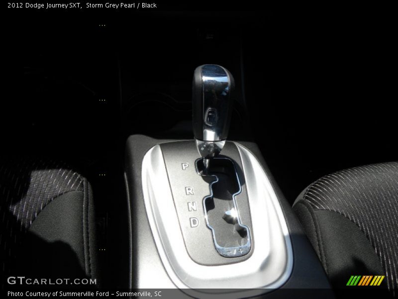 Storm Grey Pearl / Black 2012 Dodge Journey SXT