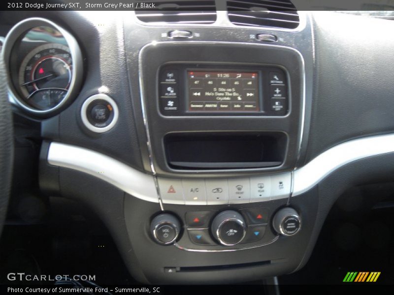 Storm Grey Pearl / Black 2012 Dodge Journey SXT