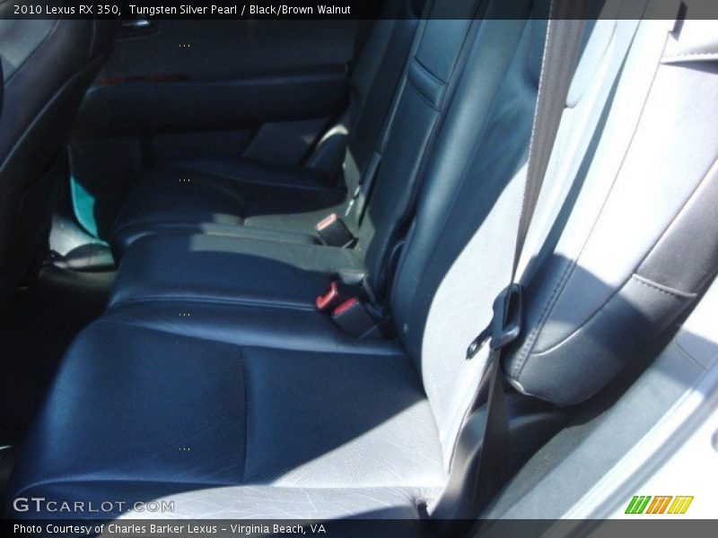 Tungsten Silver Pearl / Black/Brown Walnut 2010 Lexus RX 350