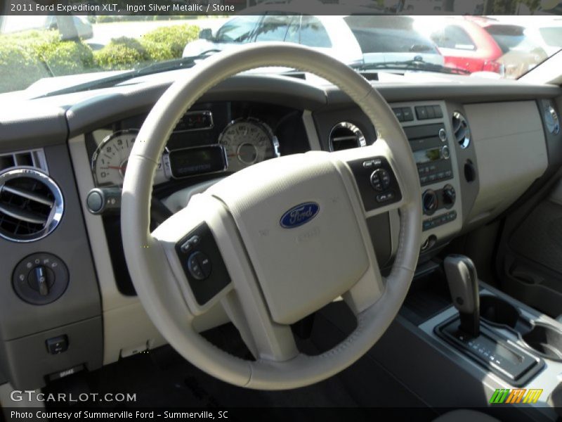 Ingot Silver Metallic / Stone 2011 Ford Expedition XLT