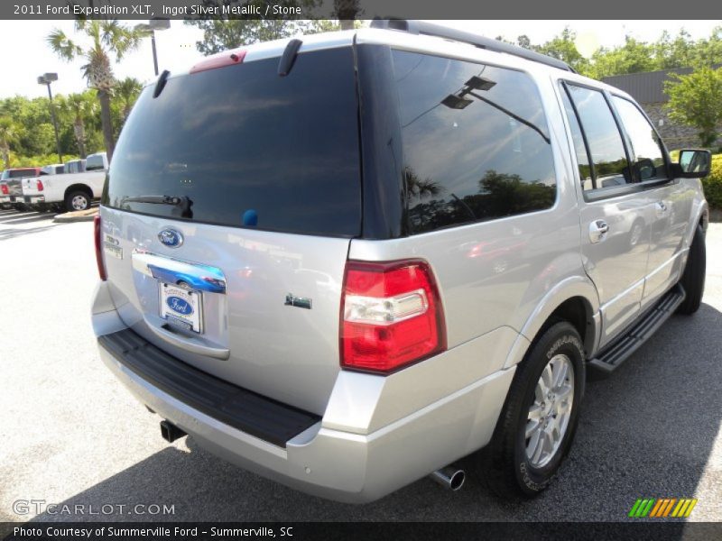 Ingot Silver Metallic / Stone 2011 Ford Expedition XLT