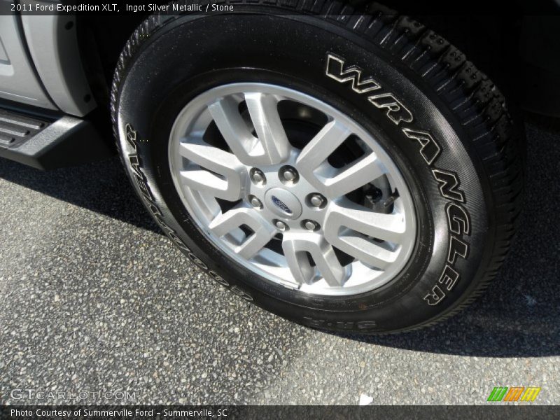 Ingot Silver Metallic / Stone 2011 Ford Expedition XLT