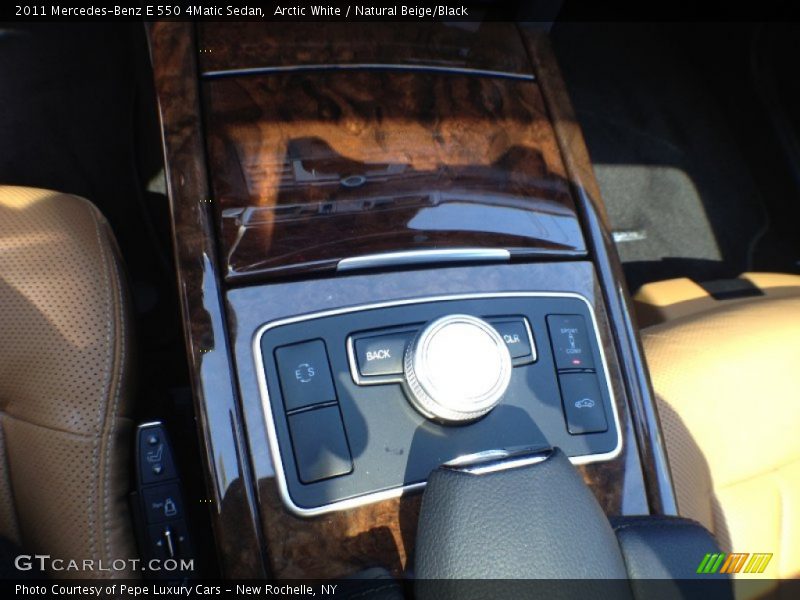 Arctic White / Natural Beige/Black 2011 Mercedes-Benz E 550 4Matic Sedan