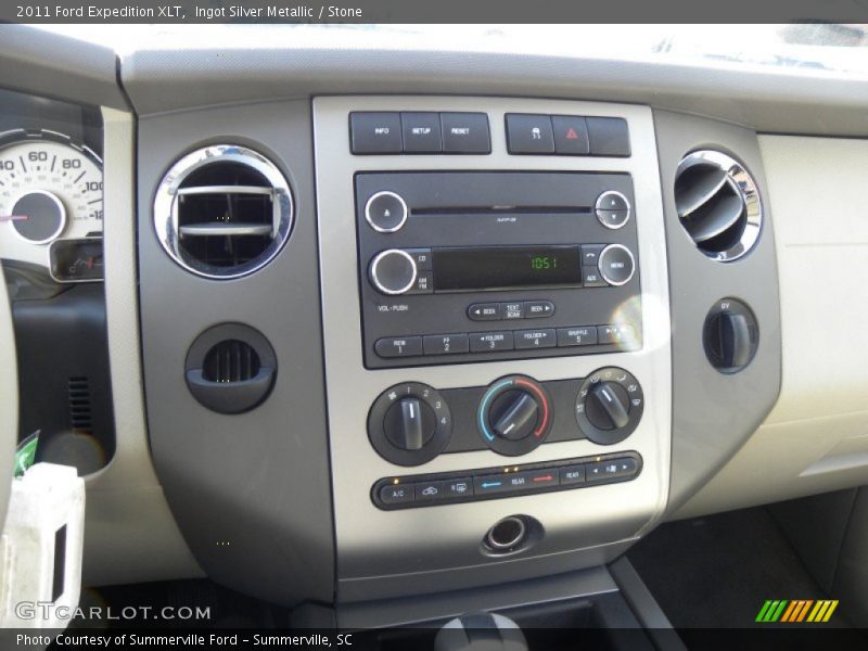 Ingot Silver Metallic / Stone 2011 Ford Expedition XLT