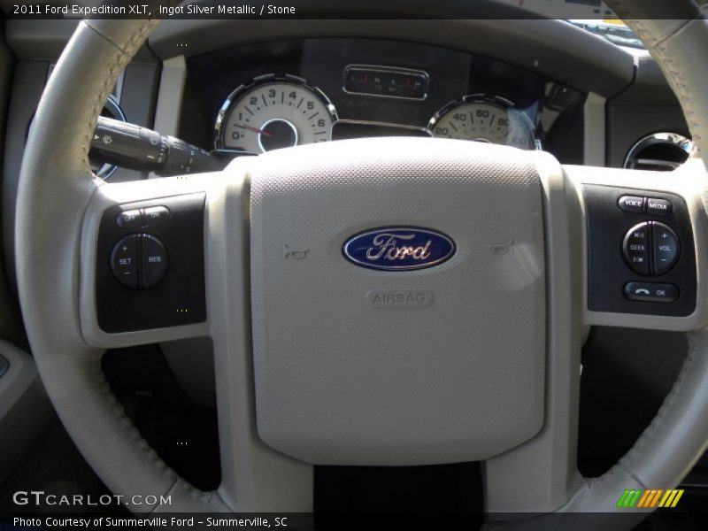 Ingot Silver Metallic / Stone 2011 Ford Expedition XLT