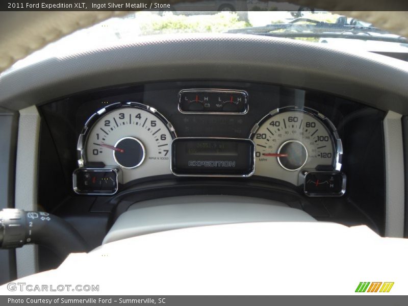 Ingot Silver Metallic / Stone 2011 Ford Expedition XLT