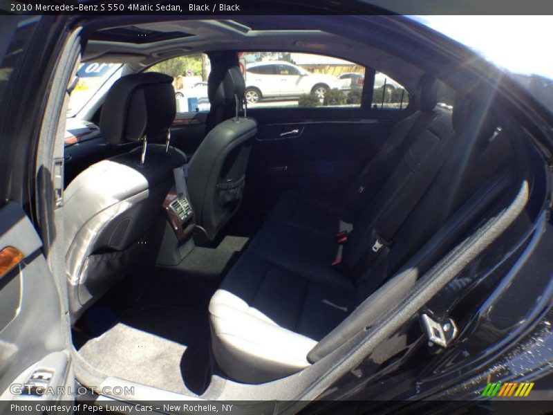 Black / Black 2010 Mercedes-Benz S 550 4Matic Sedan