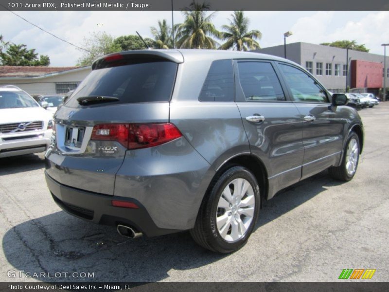 Polished Metal Metallic / Taupe 2011 Acura RDX