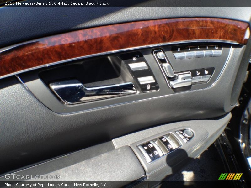 Black / Black 2010 Mercedes-Benz S 550 4Matic Sedan