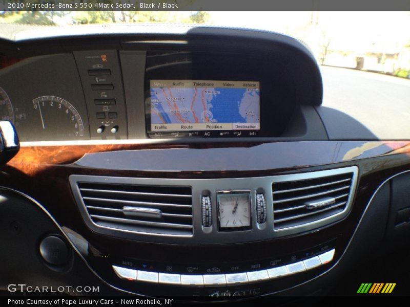 Black / Black 2010 Mercedes-Benz S 550 4Matic Sedan